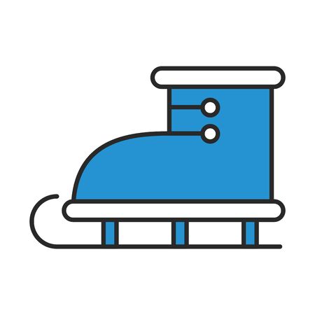 snow skate sport isolated icon vector illustration designのイラスト素材