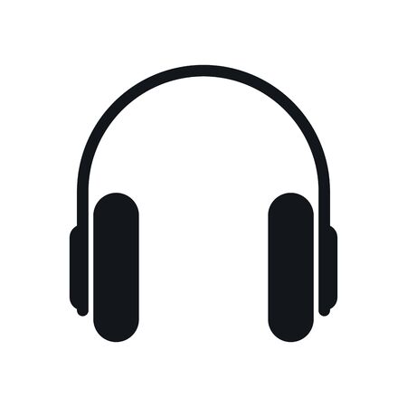 earphones sound device isolated icon vector illustration designのイラスト素材
