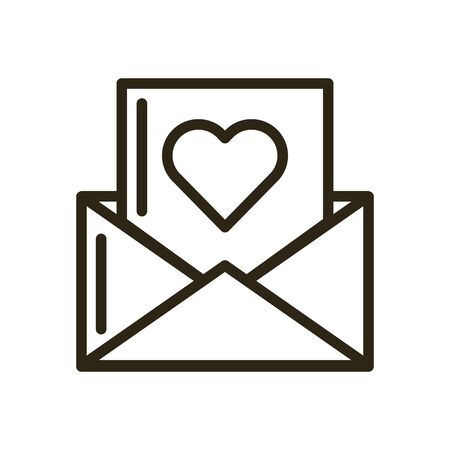 happy valentines day heart icon vector illustration designのイラスト素材