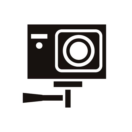 video go camera device isolated icon vector illustration designのイラスト素材