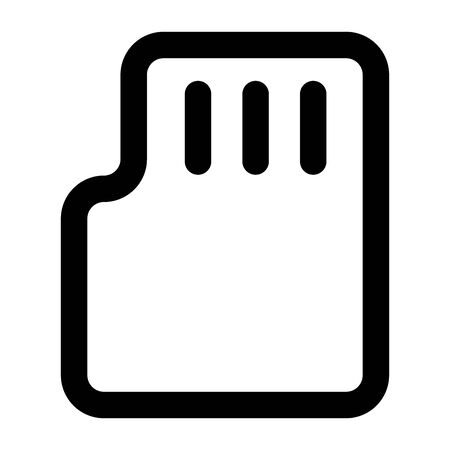 sd card store device icon vector illustration designのイラスト素材