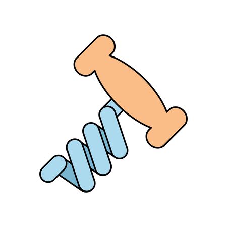 wine corkscrew tool isolated icon vector illustration designのイラスト素材