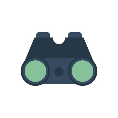 binoculars optical accessory isolated icon vector illustration designのイラスト素材