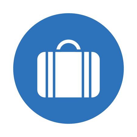 Business briefcase portfolio isolated icon vector illustrationのイラスト素材