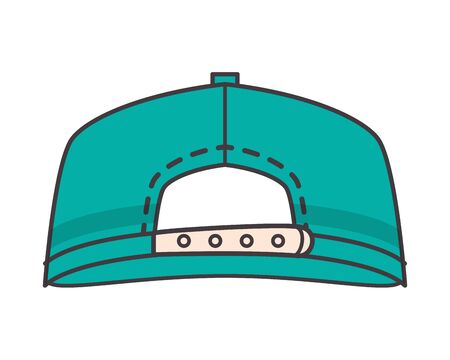 cap young cool style icon vector illustration designのイラスト素材