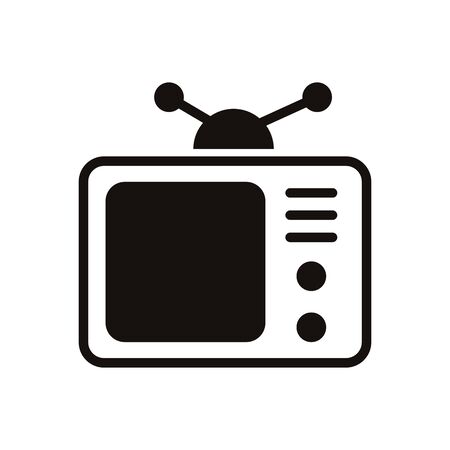 television appliance device isolated icon vector illustration designのイラスト素材