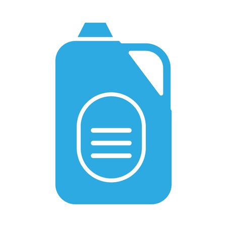 disinfectant plastic gallon bottle product line style vector illustration designのイラスト素材