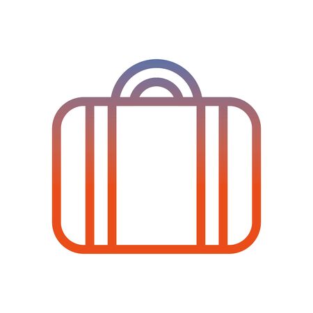 Business briefcase portfolio isolated icon vector illustrationのイラスト素材