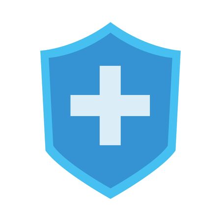 shield guard security isolated icon vector illustration designのイラスト素材