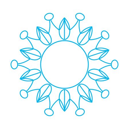 mandala ramadan kareem decoration icon vector illustration designのイラスト素材