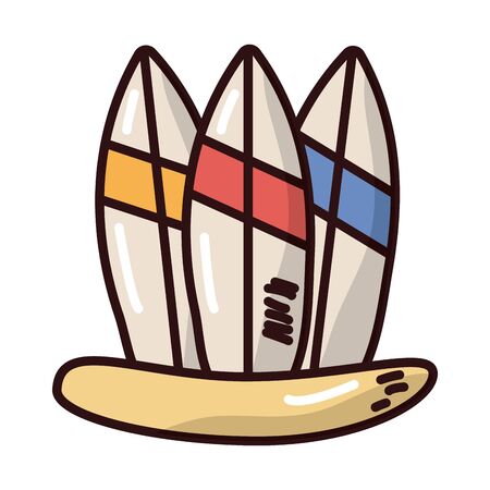 surfboard sport fill style icon vector illustration designのイラスト素材
