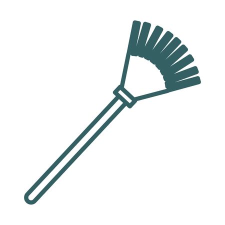 gardener rake line style icon vector illustration designのイラスト素材