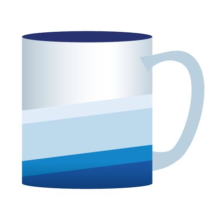mug with stationery template vector illustration designのイラスト素材