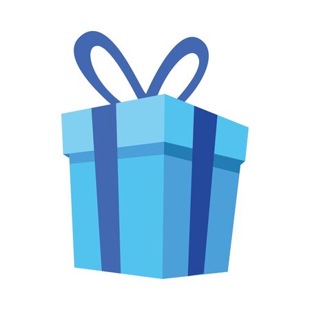 gift box present isolated icon vector illustration designのイラスト素材