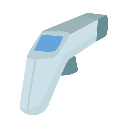 laser thermometer device isolated icon vector illustration designのイラスト素材