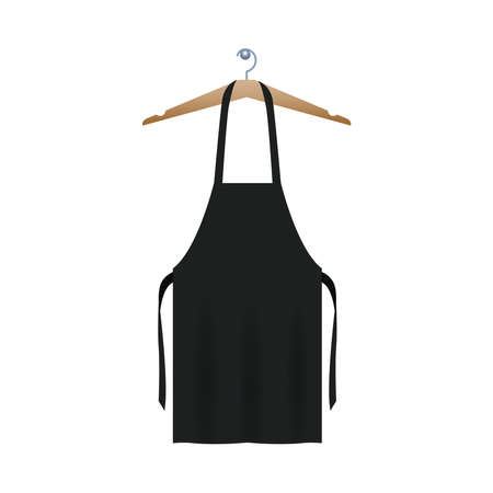 aprom branding hanging in clothespin vector illustration designのイラスト素材