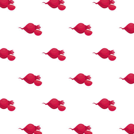 radish healthy vegetables pattern background vector illustration designのイラスト素材