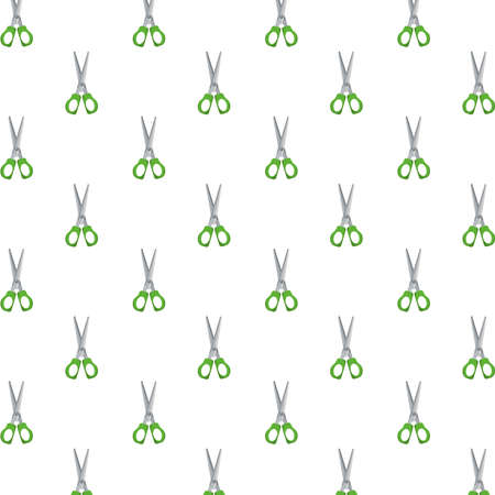 scissors school supplies pattern background vector illustration designのイラスト素材
