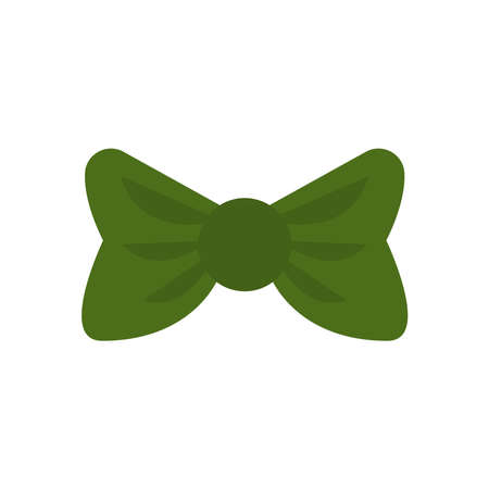 bowtie elegant flat style icon vector illustration designのイラスト素材
