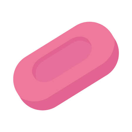 soap bar product isolated icon vector illustration designのイラスト素材