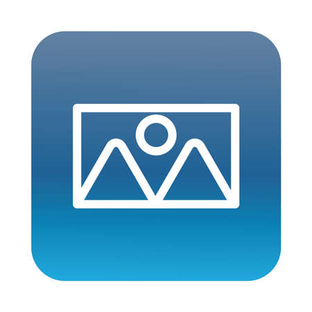 picture file format block gradient style icon vector illustration designのイラスト素材