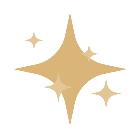 happy merry christmas golden stars decorative icons vector illustration designのイラスト素材