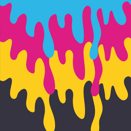 drip ink blot backgrooun template vector illustration designのイラスト素材