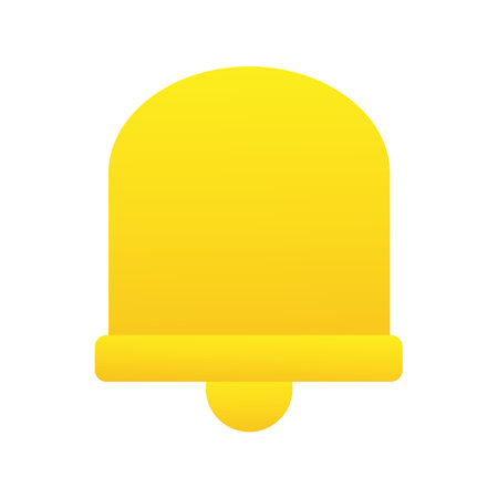 bell sound flat style icon vector illustration designのイラスト素材