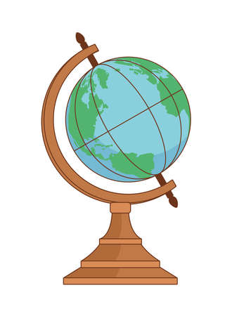 world planet earth isolated iconのイラスト素材
