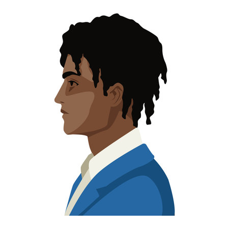 rasta man profile character icon
