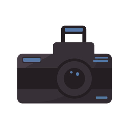 photographic camera deviceのイラスト素材