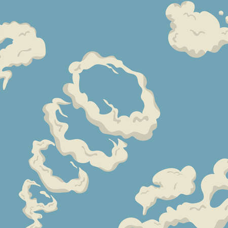 rings smoke iconsのイラスト素材