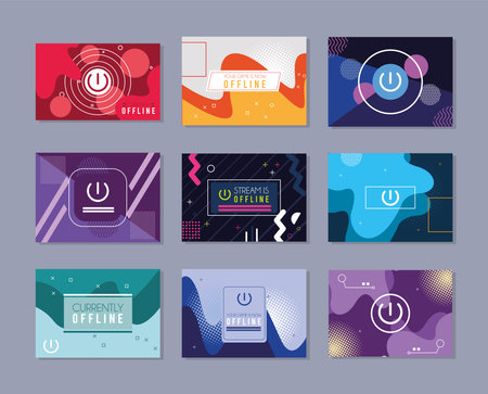 nine currently offline templates