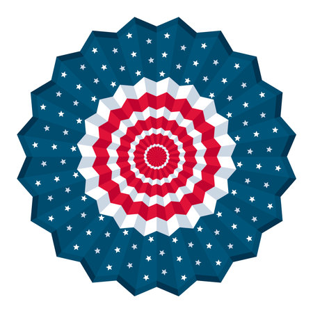 usa emblem decorativeのイラスト素材