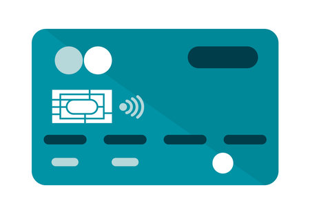 credit card cyber securityのイラスト素材