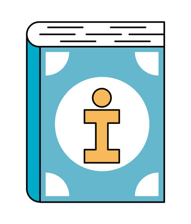 information book iconのイラスト素材