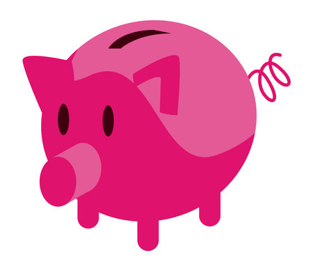 piggy savings moneyのイラスト素材