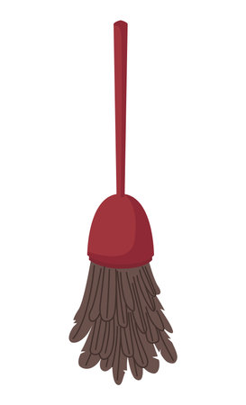 dedusted housekeeping toolのイラスト素材