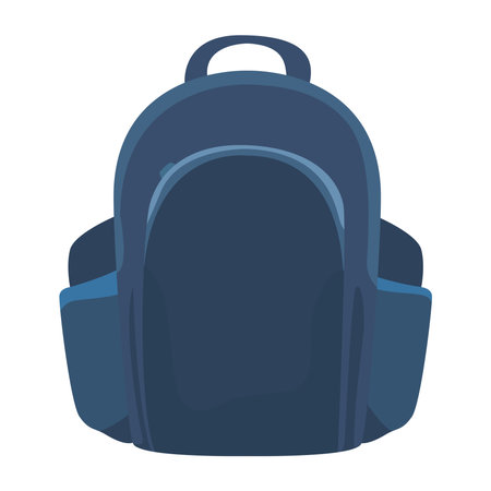 travelbag blue colorのイラスト素材