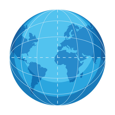 world planet earthのイラスト素材