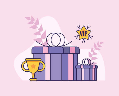 loyalty program giftsのイラスト素材