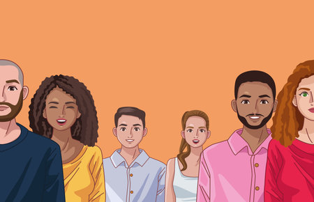 six diversity persons