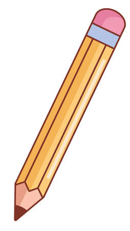 pencil graphite toolのイラスト素材