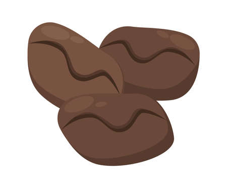 delicious coffee grainsのイラスト素材