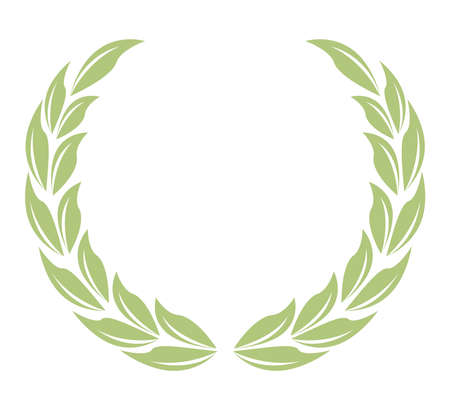 competition wreath laurelのイラスト素材