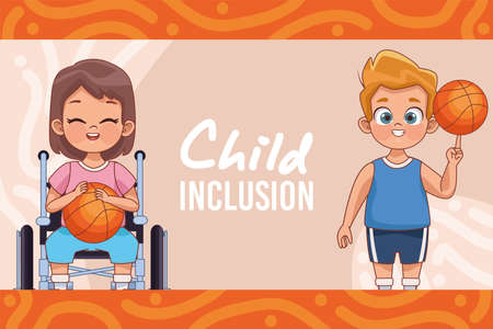 boy and girlのイラスト素材