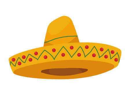 mexican traditional hatのイラスト素材