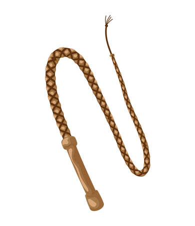 cowboy whip accessoryのイラスト素材