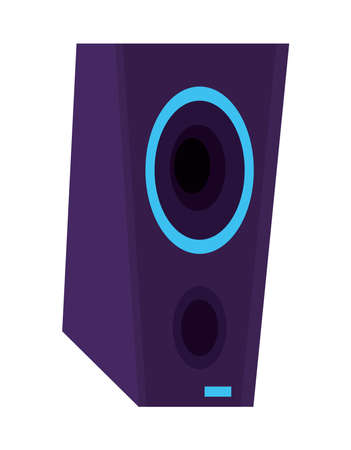 speaker sound techのイラスト素材
