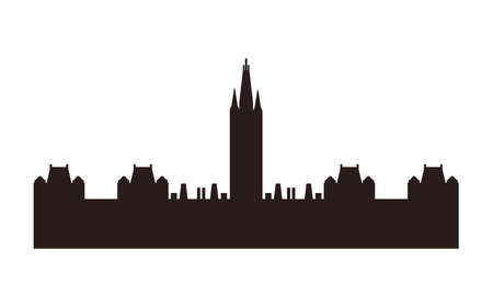 parliament of canadaのイラスト素材